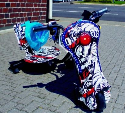 صورة سكوتر درفت (كبير) 36 فولت